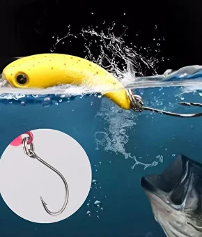 Набір мінівоблерів створюють шумовий ефект у воді та ефективно приманюють рибу 5 шт. (Y02282) - фото 4 Набір мінівоблерів створюють шумовий ефект у воді та ефективно приманюють рибу 5 шт. (Y02282) - фото 4