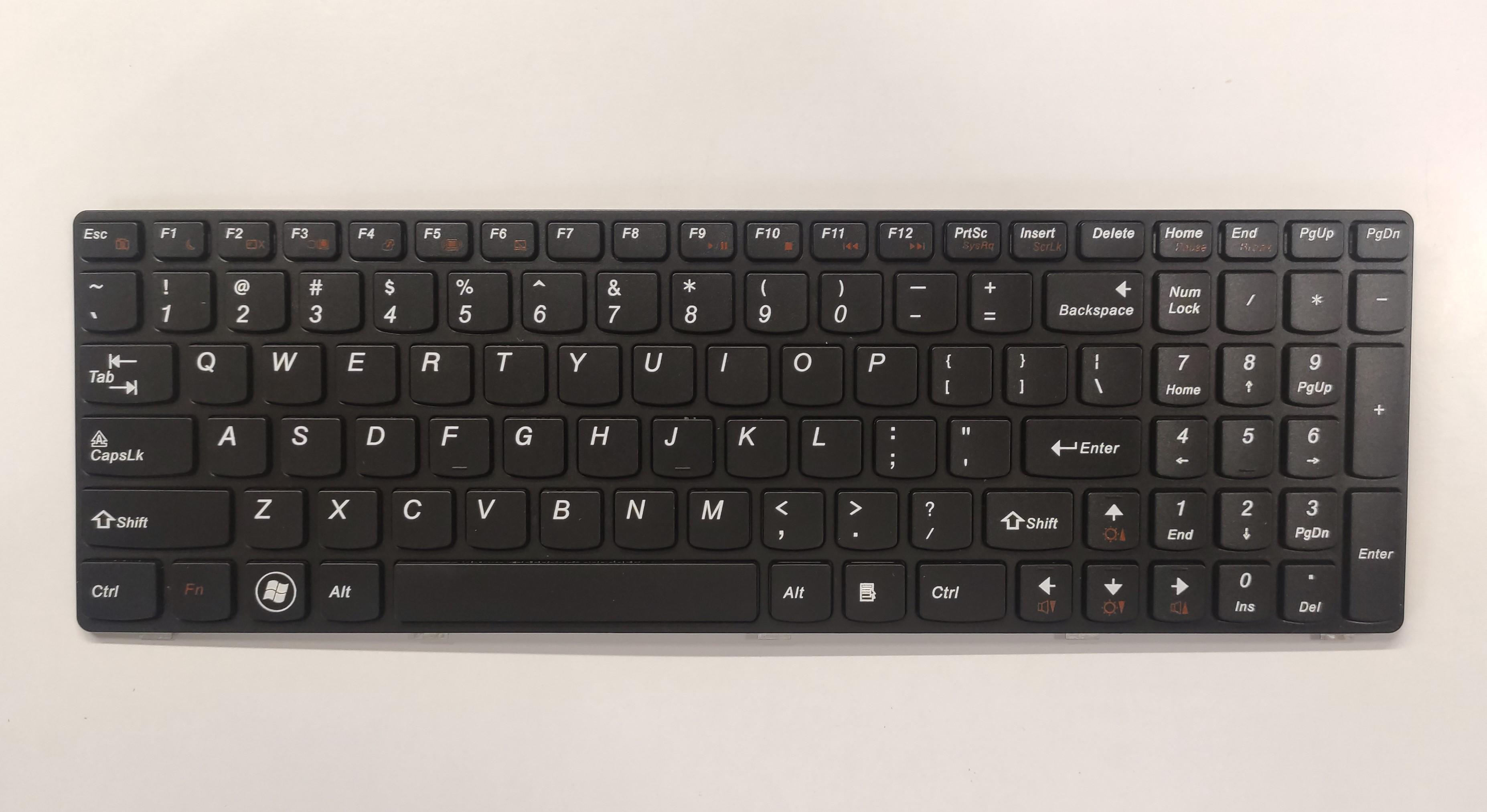 Клавиатура для ноутбука Lenovo G570/Z560/Z565/G575/G770 (K458)