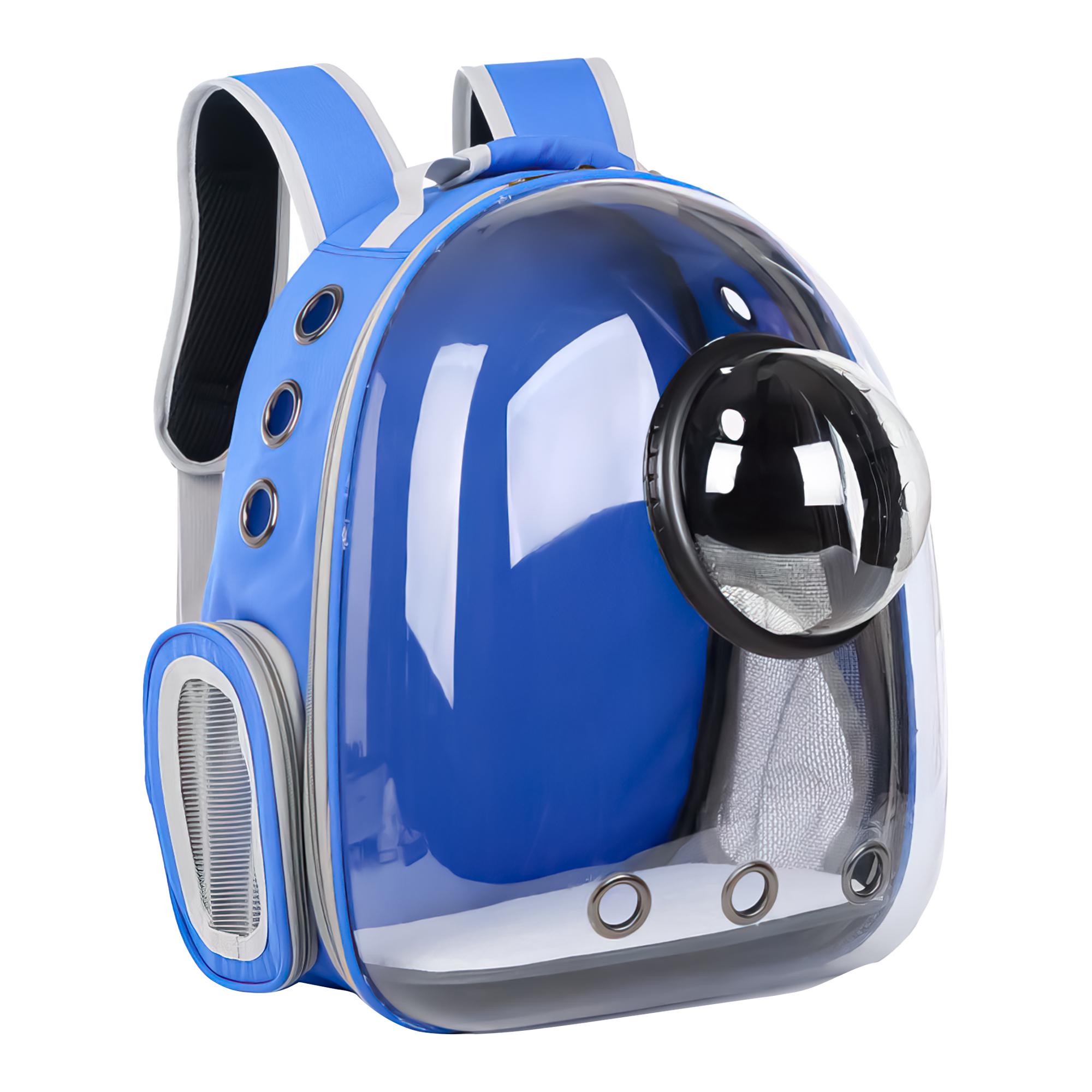 Рюкзак для перенесення тварин з ілюмінатором Синій Рюкзак для перенесення тварин з ілюмінатором Синій