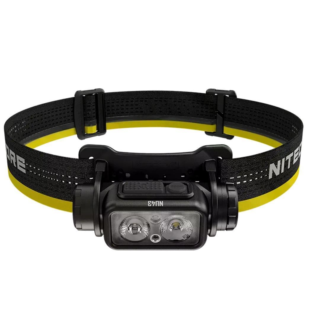 Ліхтар налобний Nitecore NU43 1400 lm Type-C/USB 130 м (27831890)