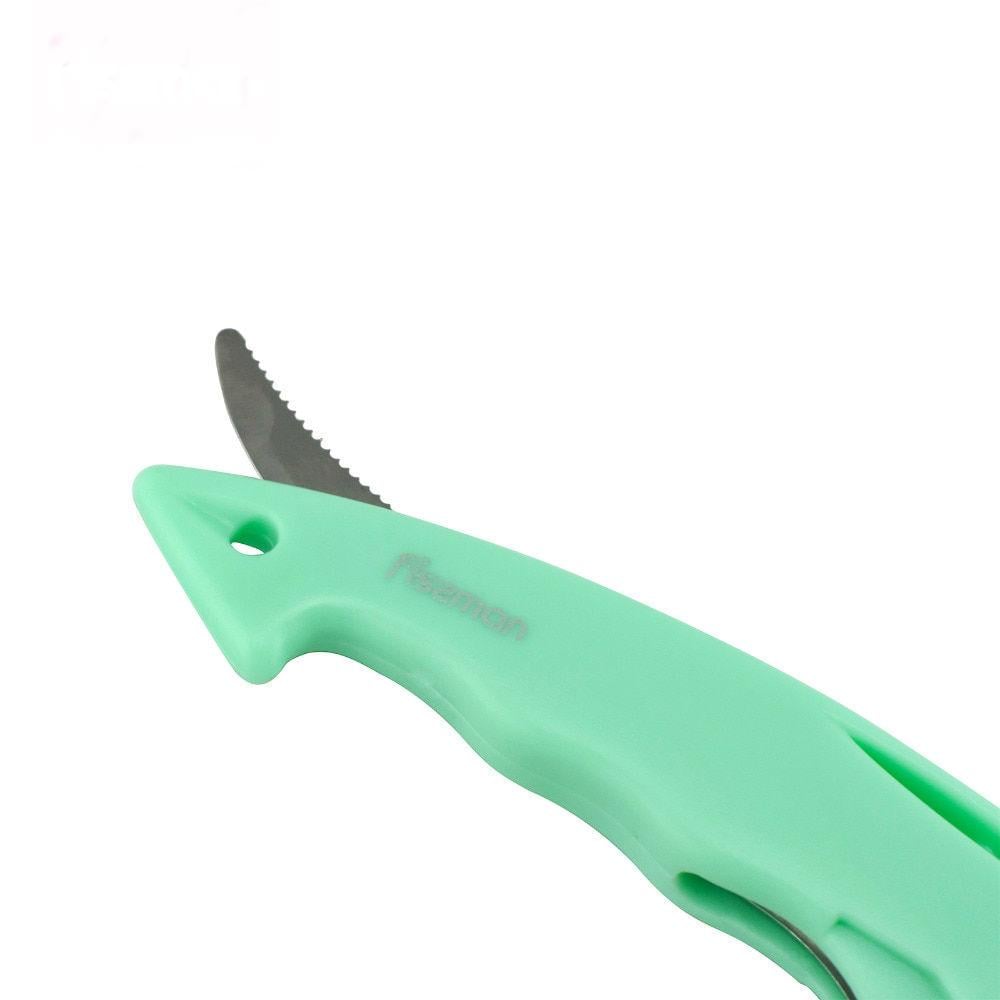 Штопор сомельє для відкривання пробок Fissman 14x3,5 см із нержавіючої сталі Блакитний (PR-7417.1.WT) - фото 3 Штопор сомельє для відкривання пробок Fissman 14x3,5 см із нержавіючої сталі Блакитний (PR-7417.1.WT) - фото 3