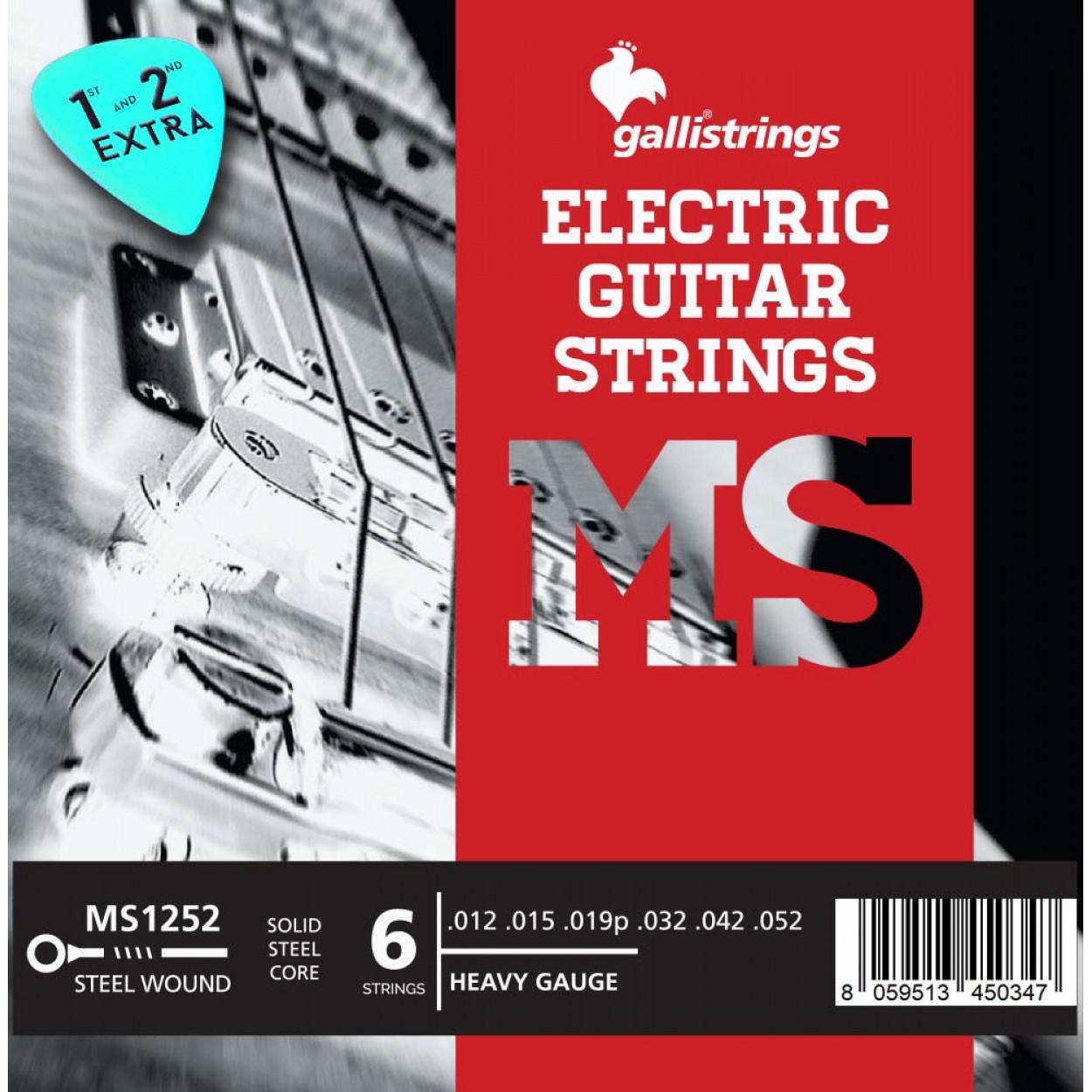 Струны для электрогитары Gallistrings MS1252 HEAVY (58959)