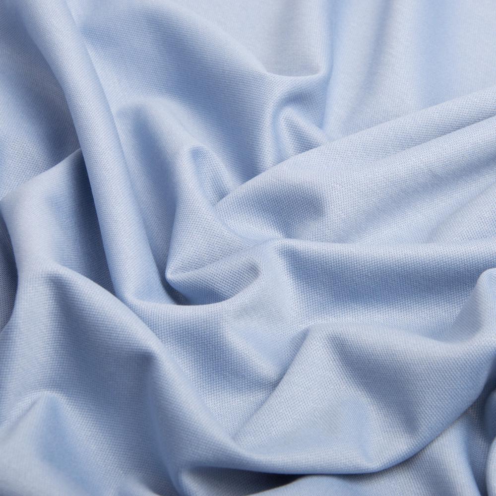 Ткань трикотаж Лакоста Светло-голубой (24575)