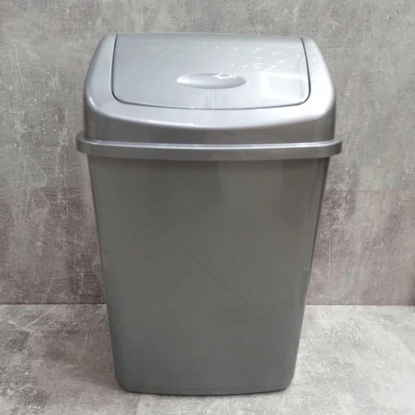 Мусорное ведро Алеана 122063 10 л Серый (21604036)