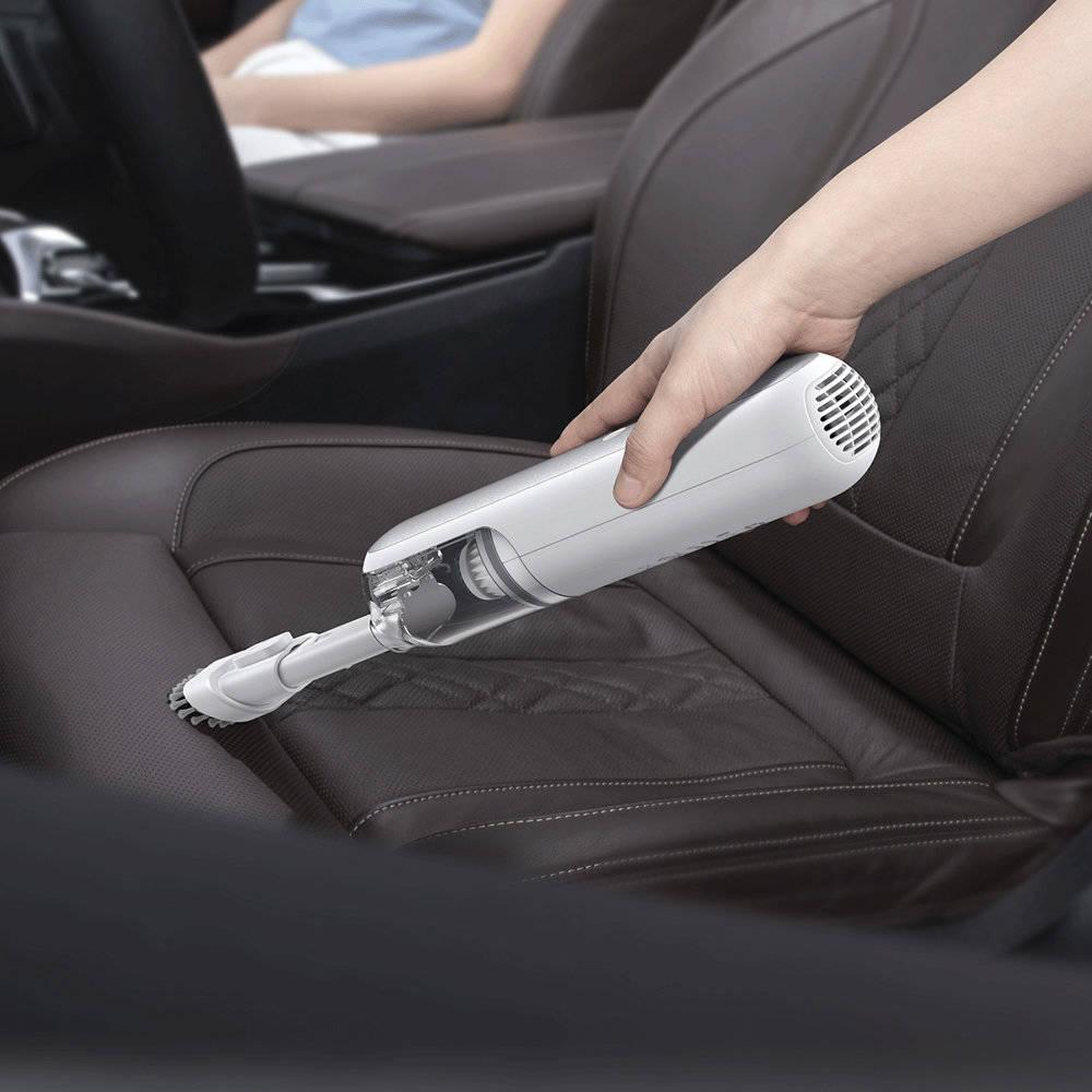 Портативний пилосос Baseus A1 Car Vacuum Cleaner Dark Білий/ Сріблястий (VCAQ010002) - фото 10