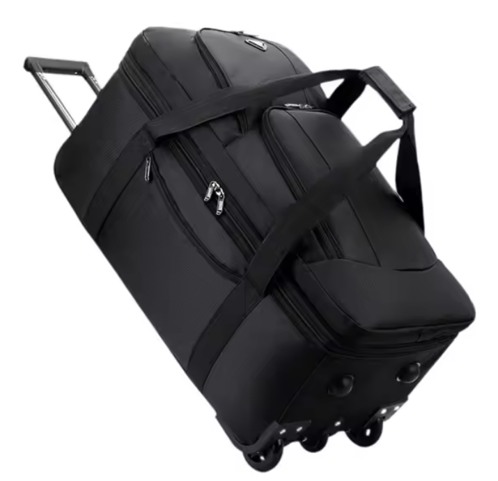 Сумка дорожная на колесах Solve Filippini 90 л 40x34x68 см Черный (KT6008702)