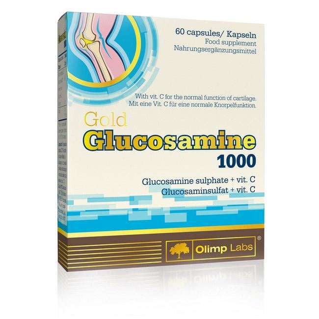 Глюкозамин сульфат с витамином C Olimp Gold Glucosamine 1000 60 капс.