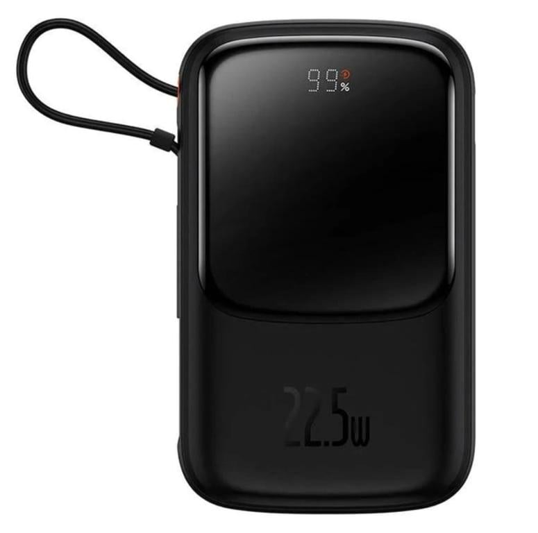 Повербанк Baseus Qpow 10000 mAh 22,5W Black (PPQD060101)