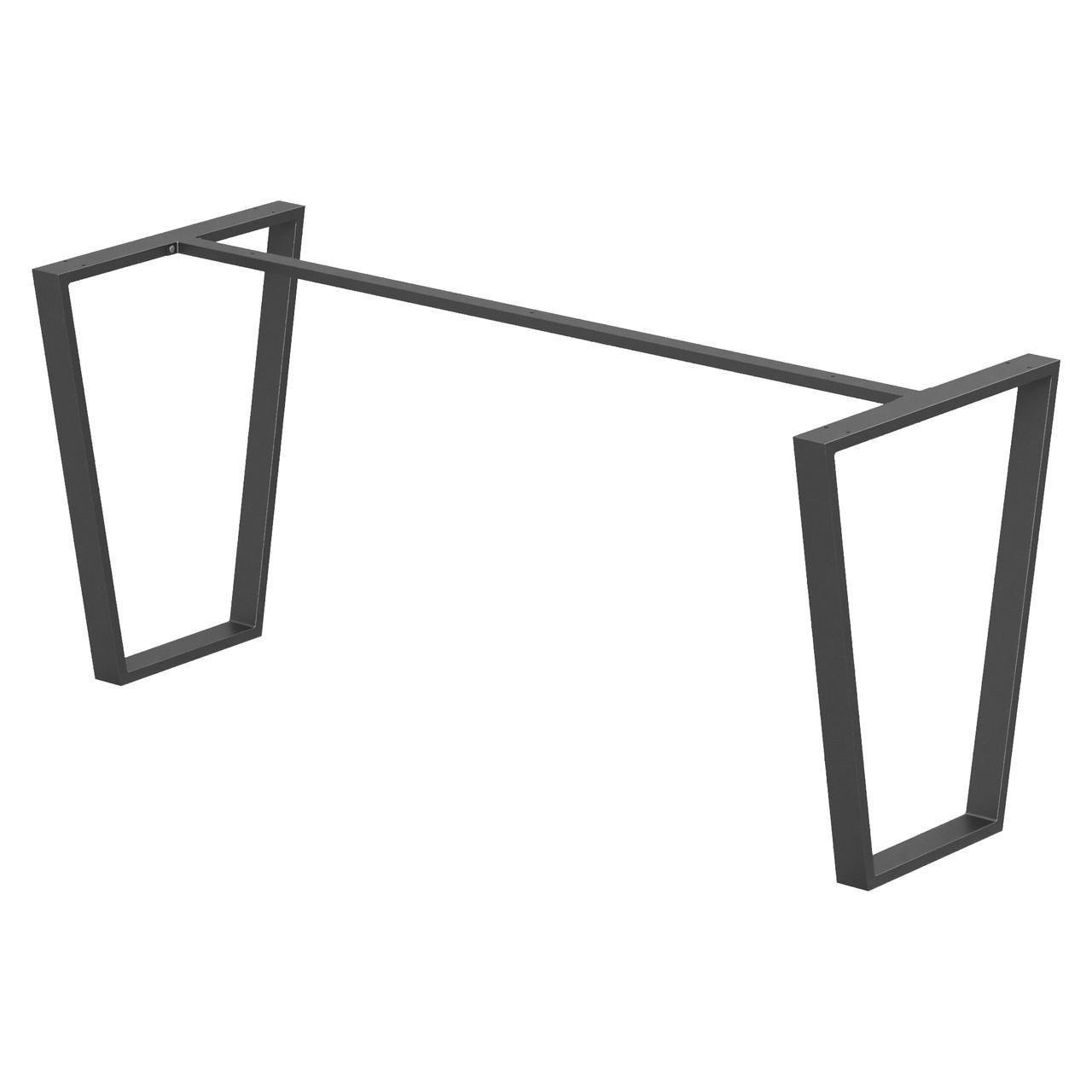 Каркас разборной для стола из металла Terra 1600х600х730 мм Черный (K1044-160) Каркас разборной для стола из металла Terra 1600х600х730 мм Черный (K1044-160)