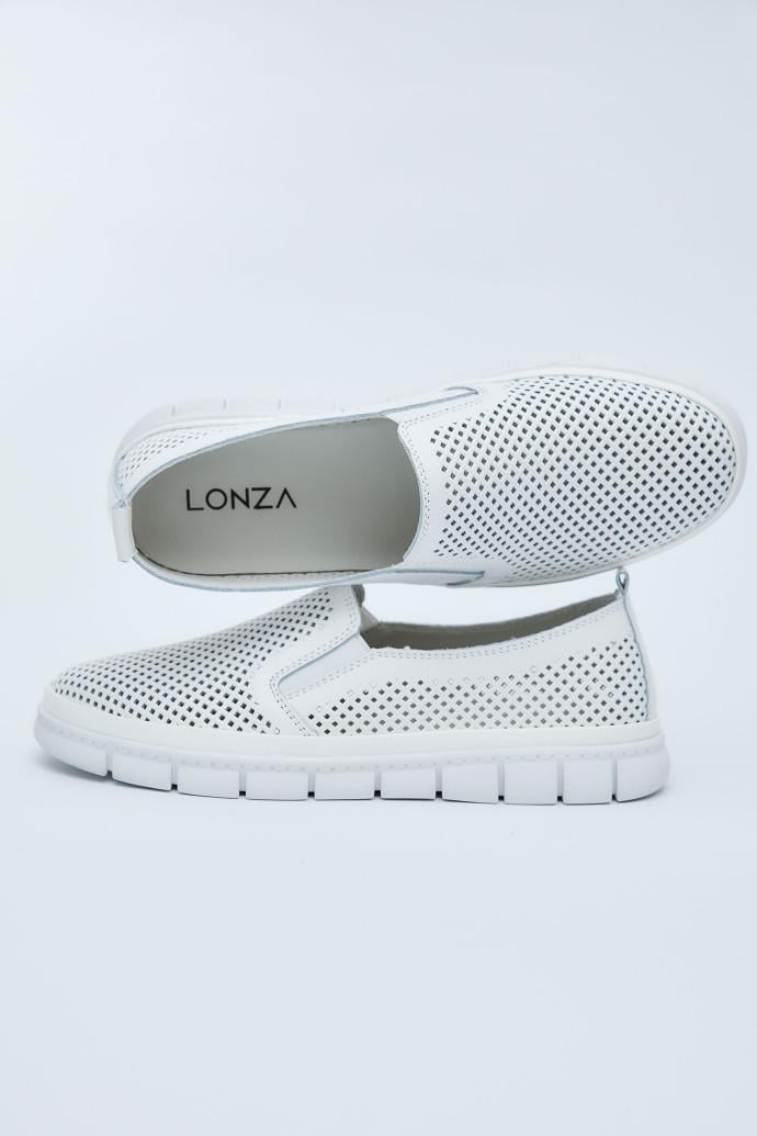 Мокасины LONZA 198383 р. 37 Белый (21172_37)