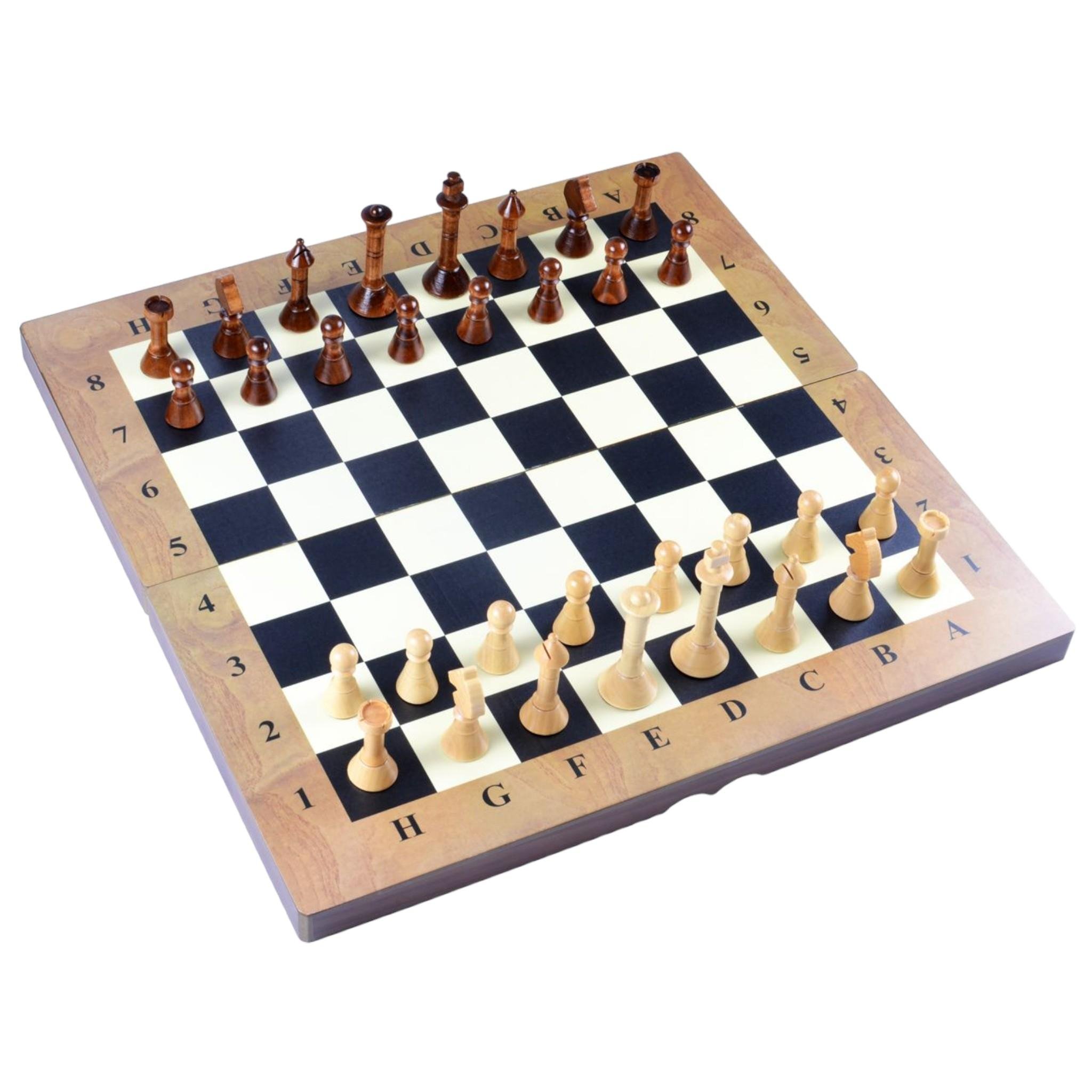 Набор игровой Game Set 3в1 нарды/шахматы/шашки 40х40 см (25775196)
