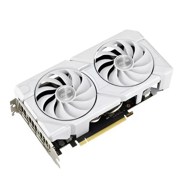 Видеокарта Asus nVidia RTX 4070 12 Гб GDDR6 21000 МГц 192 bit (DUAL-RTX4070S-O12G-EVO-WHITE) - фото 4 Видеокарта Asus nVidia RTX 4070 12 Гб GDDR6 21000 МГц 192 bit (DUAL-RTX4070S-O12G-EVO-WHITE) - фото 4