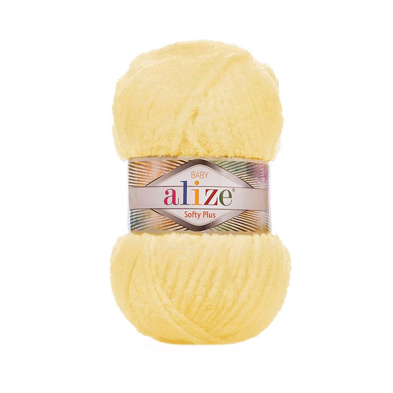 Пряжа Alize Softy Plus 216 Желтый