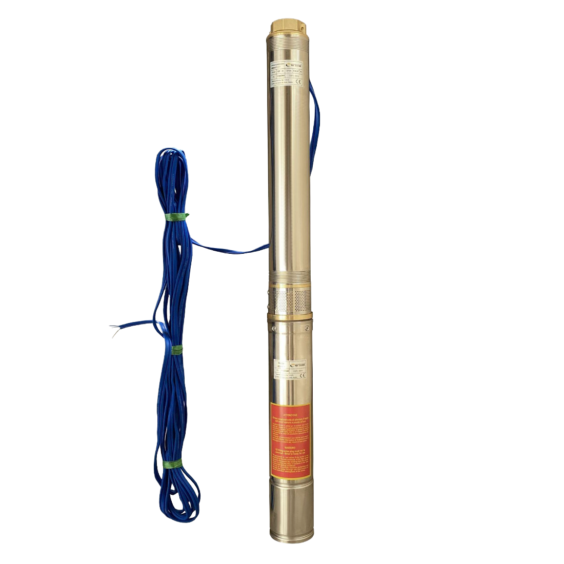 Насос скважинный Optima4SDm6/11 NEW 1,1 кВт с повышенной стойкостью к песку 69 м с пультом и кабелем 15 м