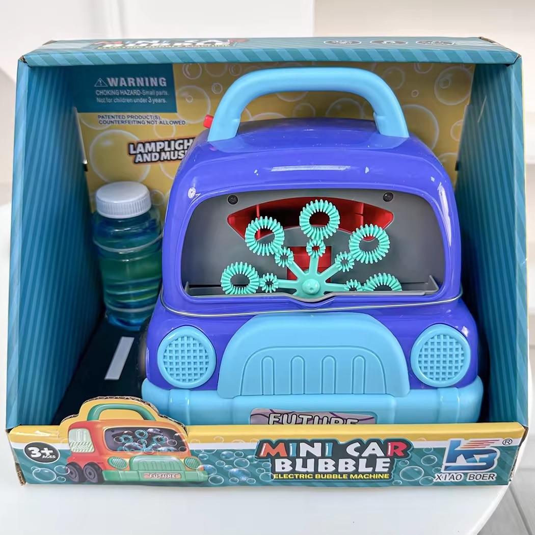 Игрушечная установка для мыльных пузырей Mini Car Bubble с запаской (28443674)