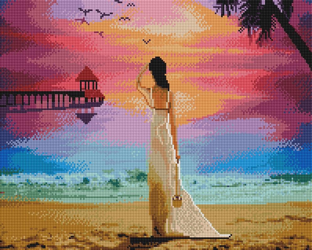 Алмазная мозаика Brushme Ассоль 40x50 см (GF4799) Алмазная мозаика Brushme Ассоль 40x50 см (GF4799)