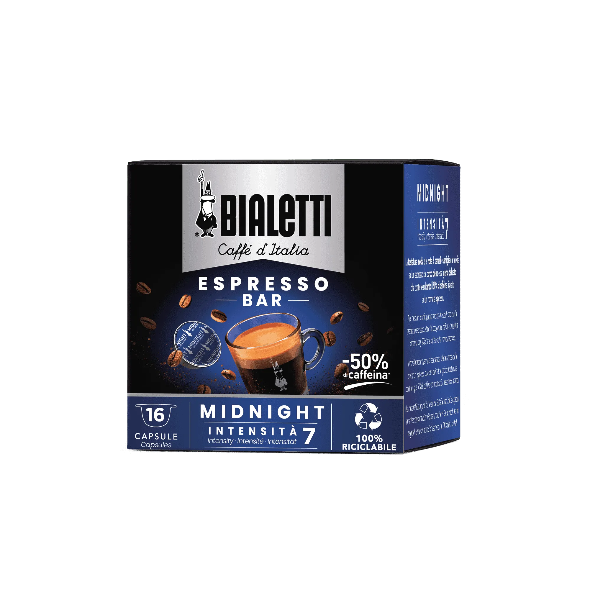Кофе в капсулах Bialetti Espresso Bar Midnight (096080083) Кофе в капсулах Bialetti Espresso Bar Midnight (096080083)