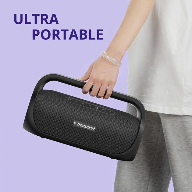Колонка беспроводная Tronsmart Bang Mini IPX6 BT5,3 AUX NFC TWS 30W 15h Черный - фото 2