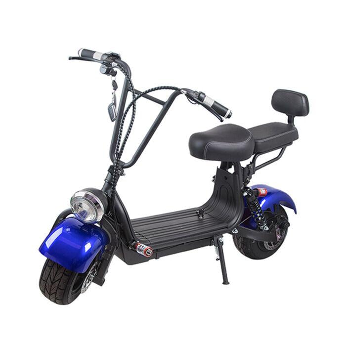 Електроскутер Citycoco Light 1000W 48V12Ah Blue