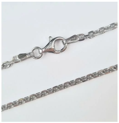 Цепочка серебряная Umax Якорь 60 см (It5284р)
