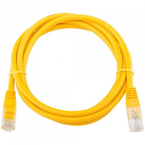 Патчкорд UTP Cat 5e Cu 4*2*0,50, 0.5m NG LAN желтый (22132556)