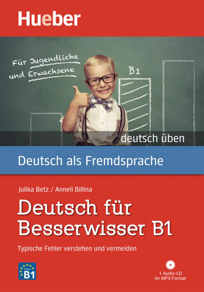 Книга Аннелі Білліна "Deutsch uben Deutsch fur besserwisser В1 Buch mit MP3-CD" 9783190274994