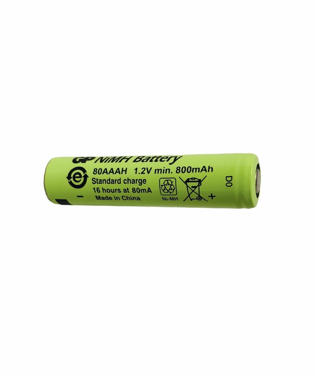 Аккумулятор GP 80AAAH 1,2V 800 mAh Ni-Mh (103049) - фото 2