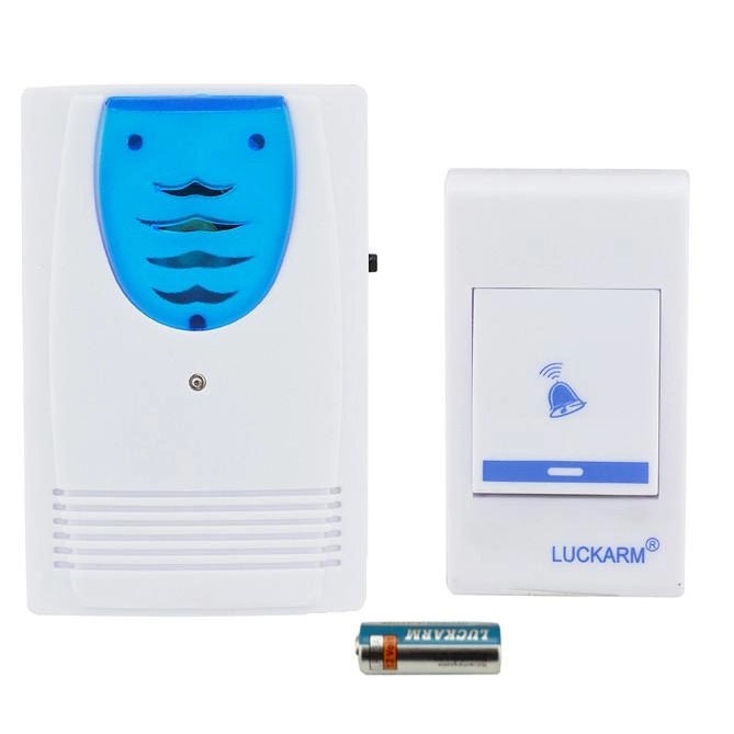 Звонок дверной Luckarm Intelligent 8203 на батарейках Blue (tf4331)