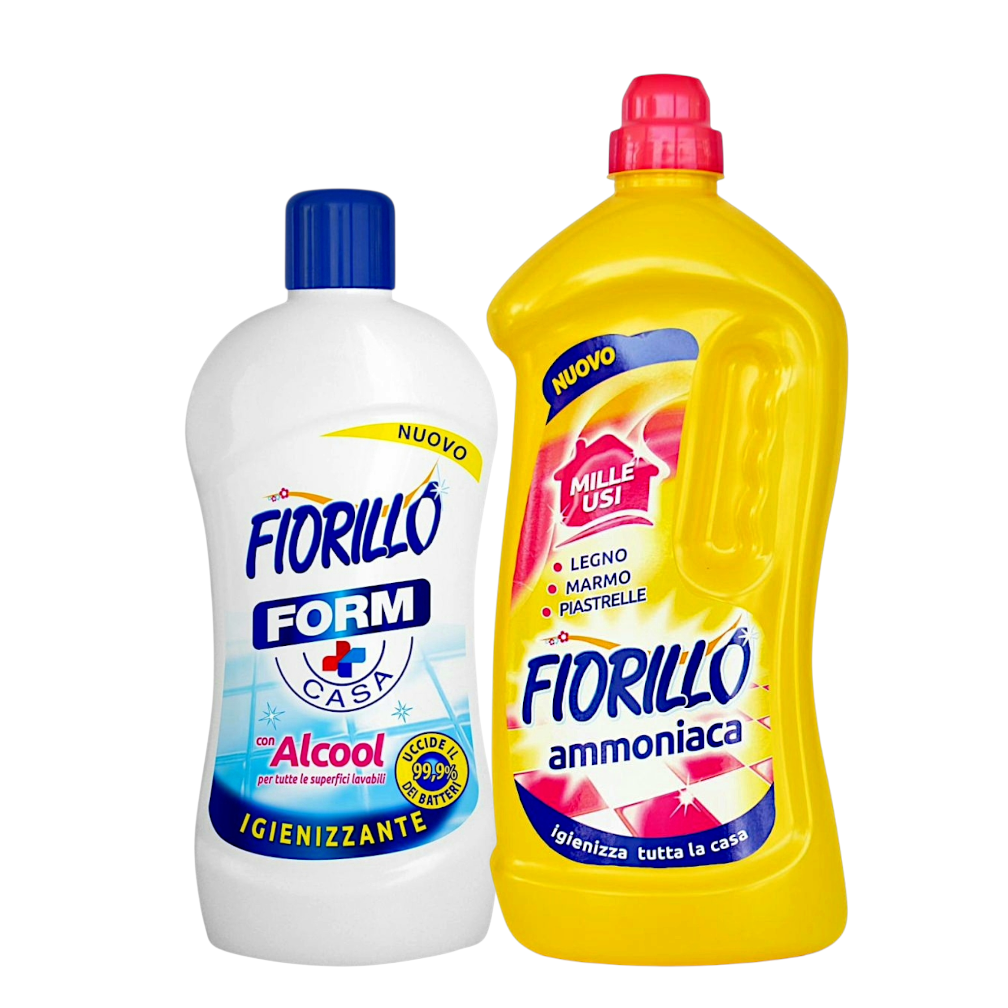 Набор универсальных чистящих средств Fiorillo Ammoniaca 1,85 л/FORM Igienizzante Alcool 1 л (003750-2) Набор универсальных чистящих средств Fiorillo Ammoniaca 1,85 л/FORM Igienizzante Alcool 1 л (003750-2)