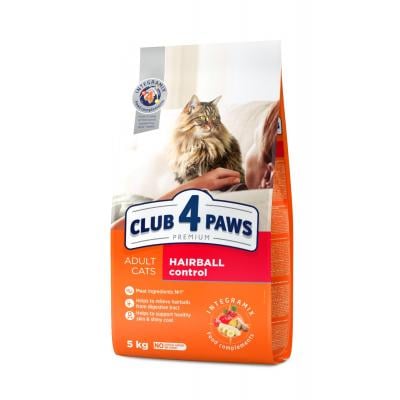 Сухий корм Club 4 Paws Hairball Control виведення вовни 14 кг - фото 1