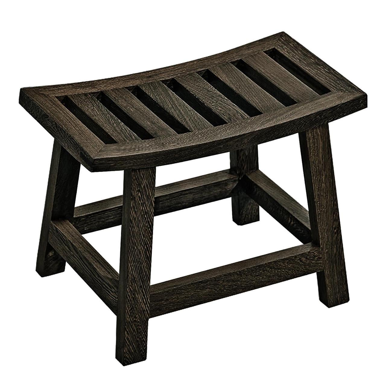 Табурет для ванной из дерева Соролид Мокко (ТВН-006510)