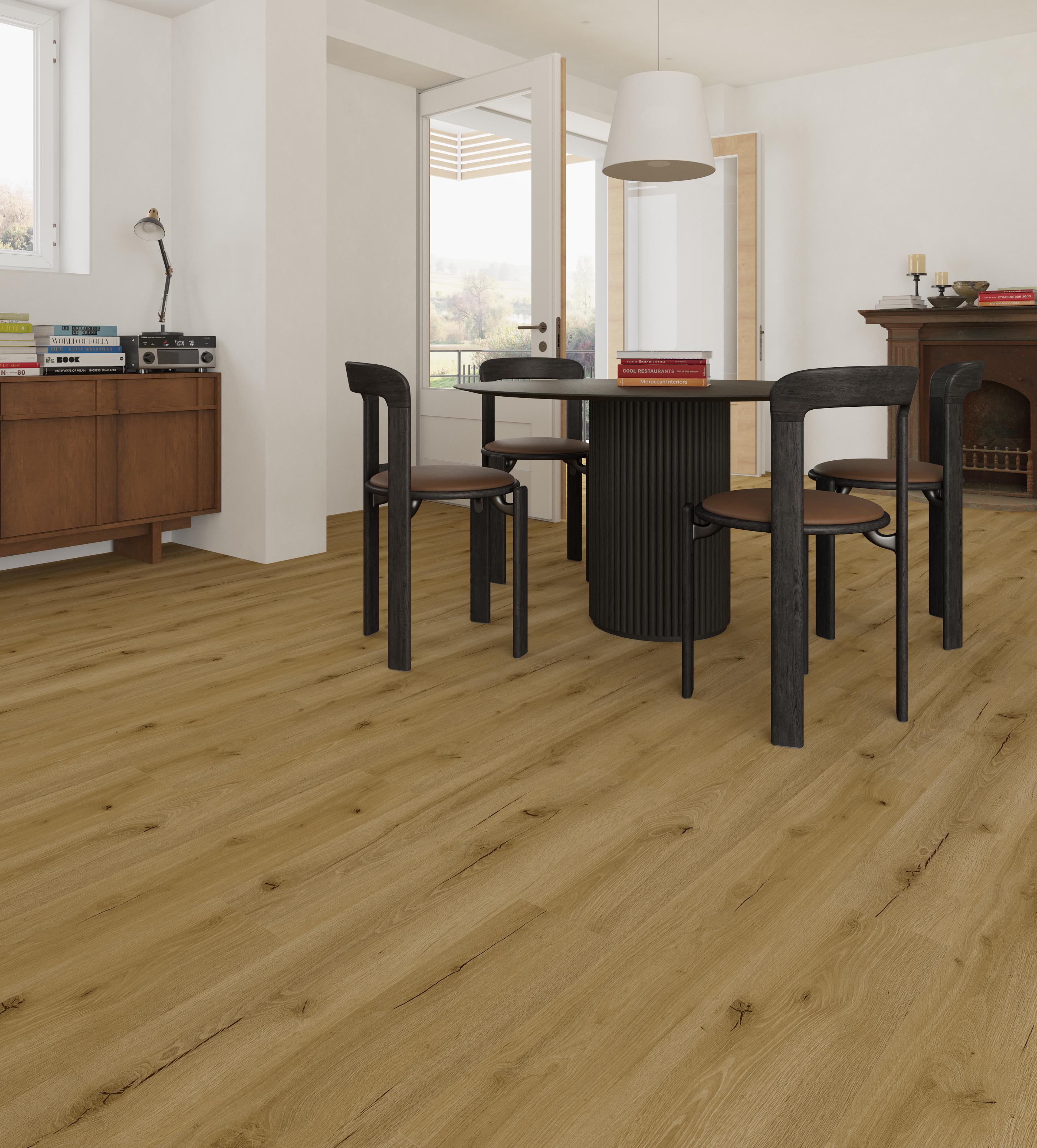 Пол виниловый SPC StoneX с подложкой 33 класс 5 мм Дуб Медовый Пол виниловый SPC StoneX с подложкой 33 класс 5 мм Дуб Медовый