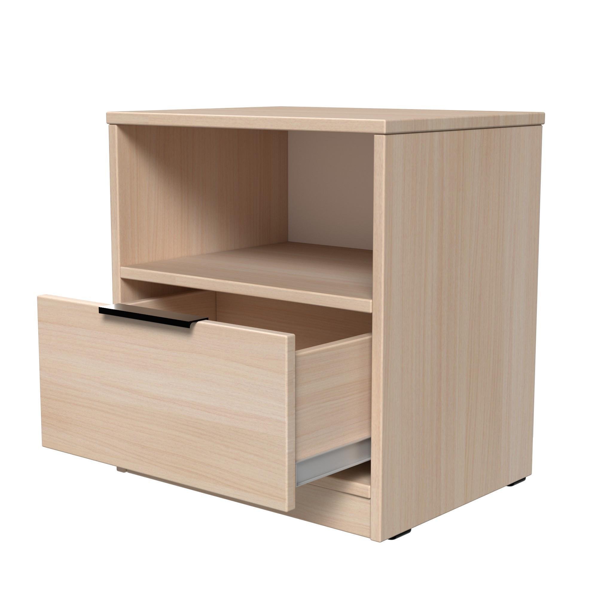 Тумба прикроватная ТП4 SENAM 490х450х350 мм ДСП Дуб Молочный - фото 4