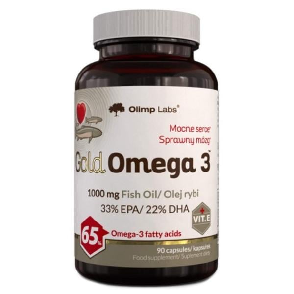 Омега для спорта Olimp Nutrition Omega 3 65% Jar 90 капс. (000027107)