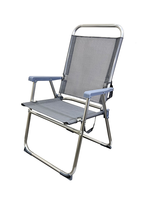 Стул уличный переносной Levistella алюминиевый Серый (GP21032003 GRAY)