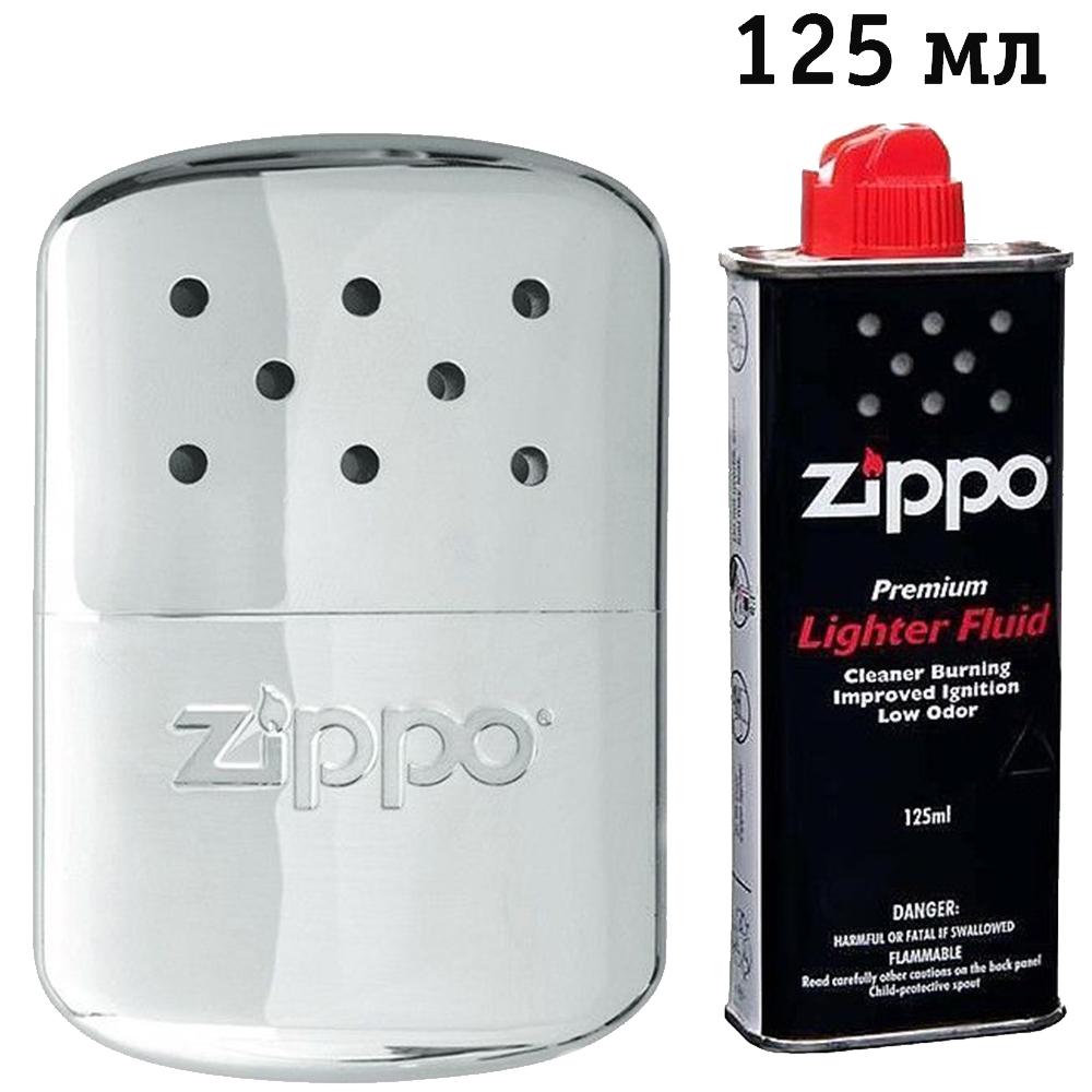 Комплект ZIPPO грілка для рук Hand Warmer Euro 40365 та бензин 3141 для запальничок - фото 10