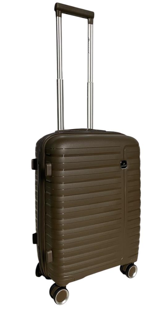 Валіза мала для ручної поклажі Madisson Snowball 51203 поліпропілен S Коричневий - фото 5