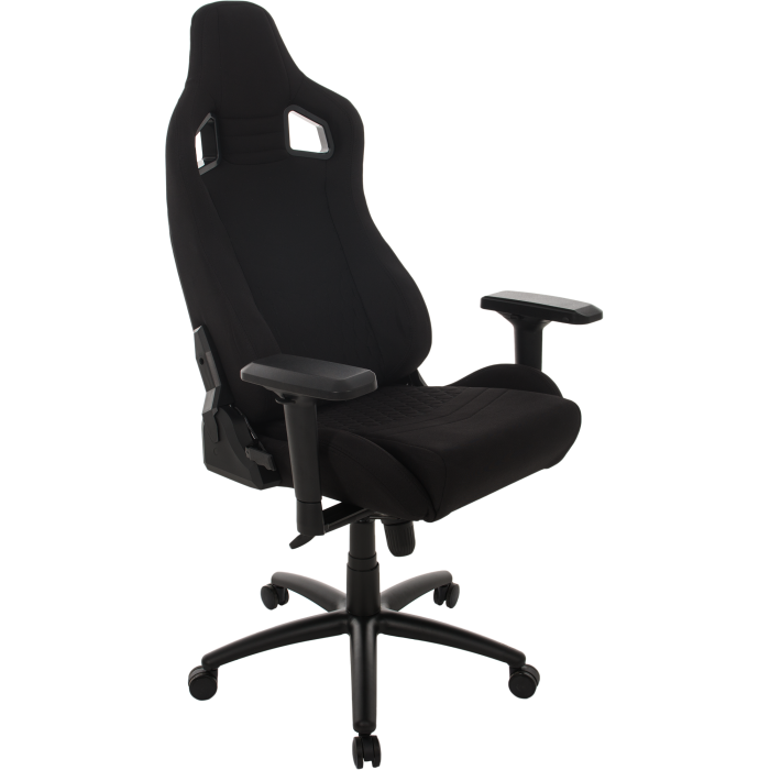 Крісло геймерське GT Racer Shadow X-0712 Black - фото 3