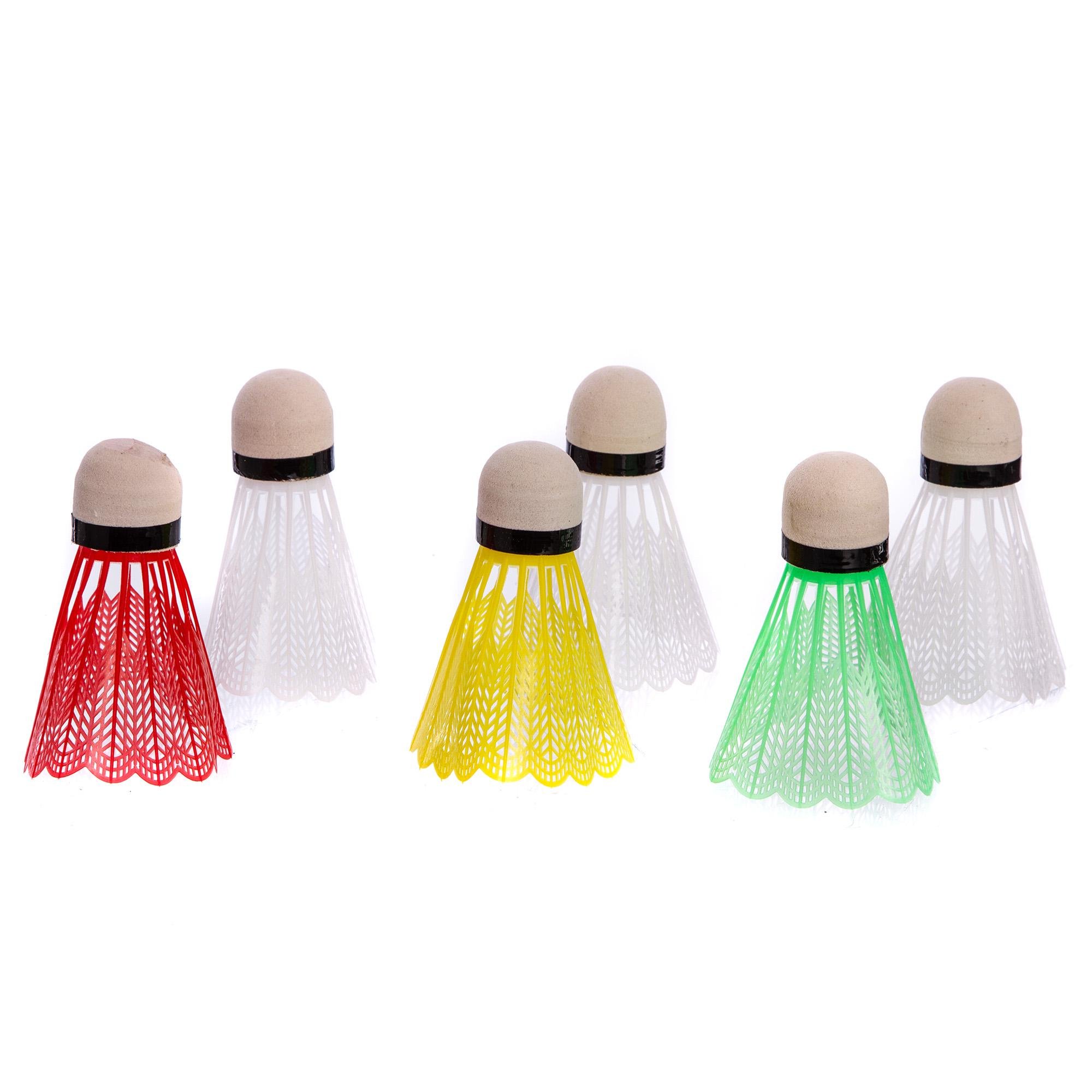 Воланы для бадминтона SP-Sport D-2104-6 6 шт. Разноцветный (NA002792)