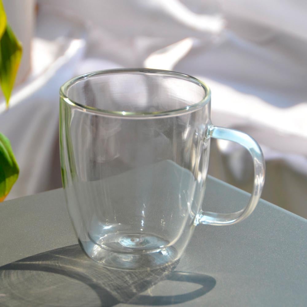 Чашка стеклянная Классическая с двойным дном 350 мл (27-PC1-0294) - фото 7