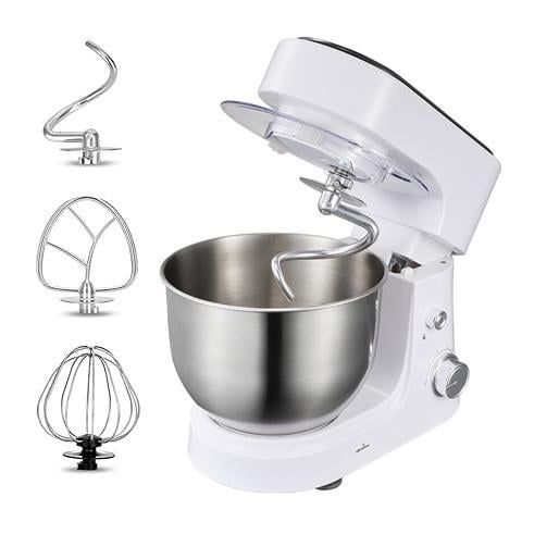 Миксер планетарный с крышкой на чашу 3 насадки