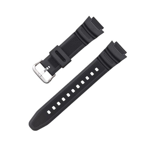 Ремешок для часов Casio Черный (1239603772) - фото 1 Ремешок для часов Casio Черный (1239603772) - фото 1