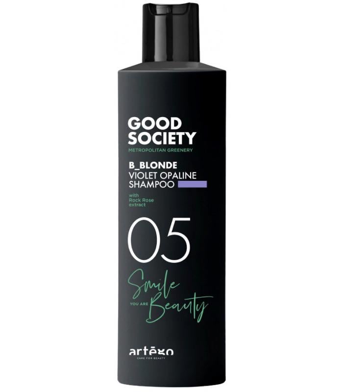 Шампунь оттеночный Artego Good Society 05 B-Blonde Violet Opaline Shampoo с молочно-фиолетовой пигментацией 250 мл (0165907)