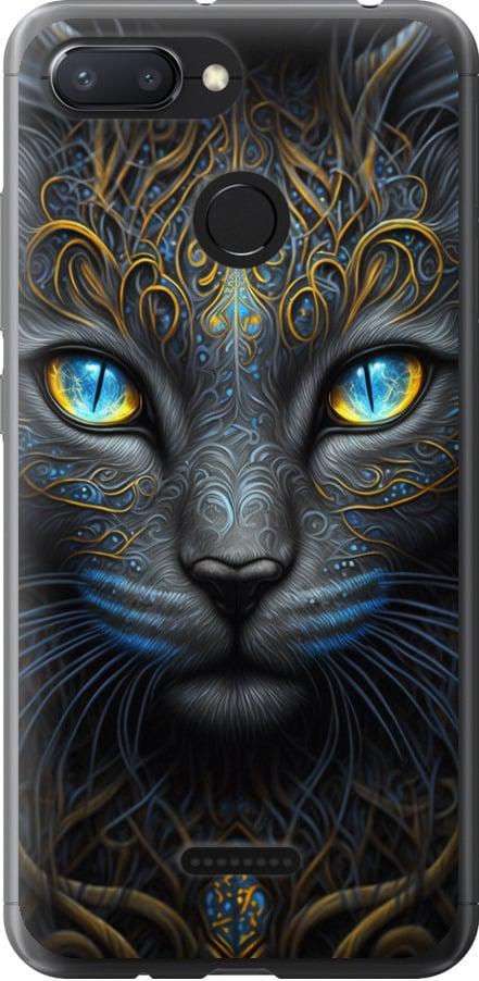 Чохол на Xiaomi Redmi 6 Кішка (5548u-1521-42517)