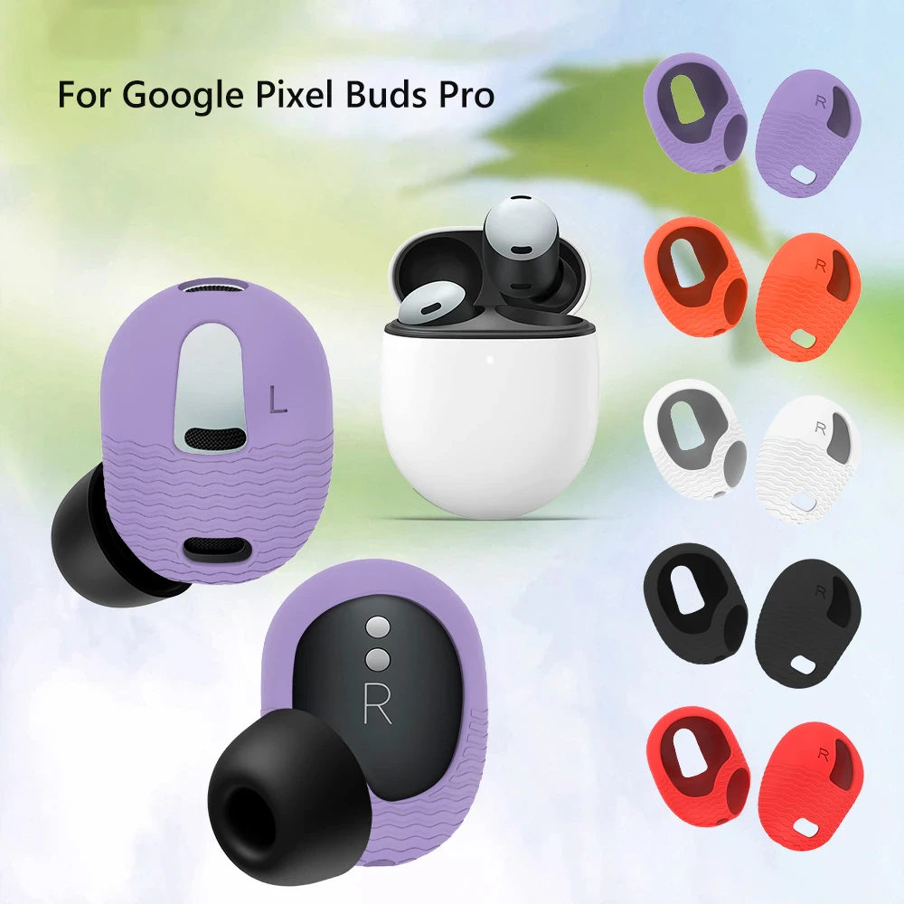 Насадки силіконові для Google Pixel Buds Pro Червоний (1889866633) - фото 3