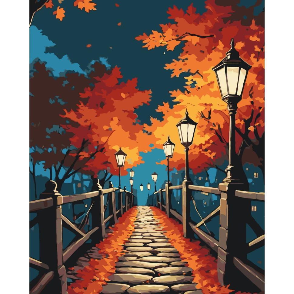 Картина по номерам Ideyka Ночная прогулка 40x50 см Разноцветный (PM-194-K-1241) Картина по номерам Ideyka Ночная прогулка 40x50 см Разноцветный (PM-194-K-1241)