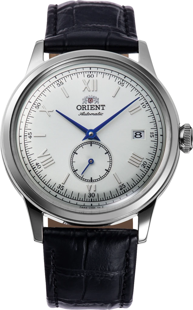 Наручний годинник чоловічий Orient Bambino Version 2 Small Seconds RA-AP0104S30B з сталевим корпусом WR 30 м Срібний (3124939559)