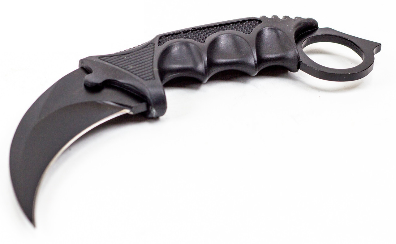 Нож керамбит CS GО Karambit Черный (1002621-Black-0) - фото 7