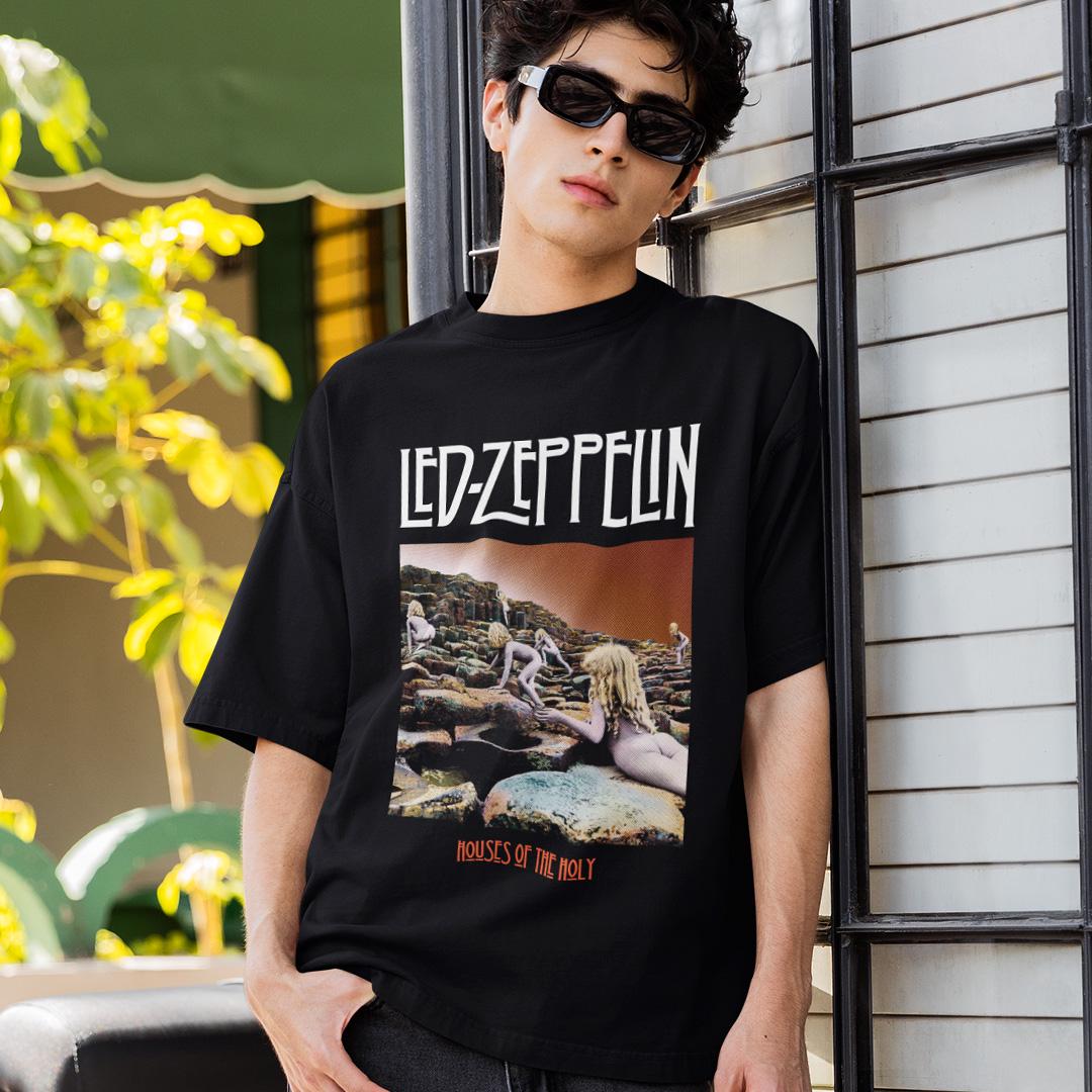 Футболка унисекс Led Zeppelin Houses of the Holy S Черный (0000015798)
