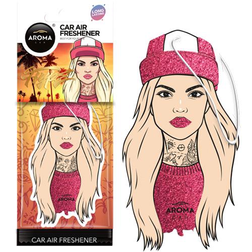 Ароматизатор Aroma Car Cellulose HYPE GIRL - Cap сухой